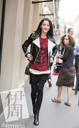 高清图：周迅青春大片追逐梦想自由跳跃