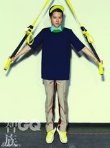 组图：徐海乔登《GQ》演绎时尚健康先生