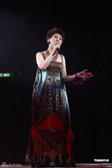 组图：汪明荃助阵关菊英演唱会 黄日华陈豪献唱