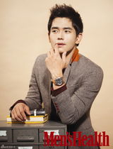 高清组图：韩星温朱莞最新杂志写真 演绎秋季魅力男