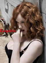 幻灯图集：克里斯蒂娜-亨德里克斯性感杂志写真