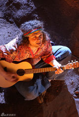 组图：海清拍环保公益微电影《留住美丽地球》