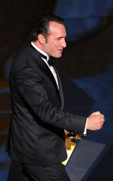 高清图：让-杜雅尔丹凭《艺术家》荣登奥斯卡影帝