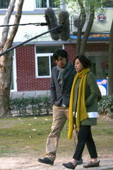 独家组图：娄烨新片《谜》现场 郝蕾秦昊搭戏