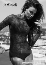 组图：C罗女友内衣写真 蕾丝诱惑风骚秀豪乳