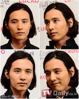 组图：韩星元斌亮相代言活动 长发显削瘦柔美