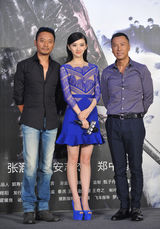 组图：《特殊身份》发布会 甄子丹澄清谣言