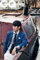 高清组图：SJ崔始源伦敦拍写真 摩登装扮潇洒自如