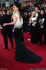 高清组图：奥斯卡红毯桑德拉-布洛克礼服尽展芳华