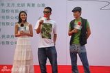 组图：《疯狂的GPS》开机 甘薇发布会庆生感动落泪
