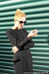 组图：德国名模威尔玛时尚大片 用气场燃烧欲望