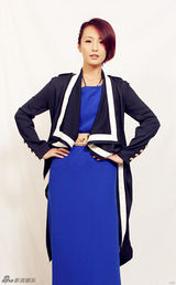 组图：《新神探联盟》杀青 韩晓饰富家女造型时尚