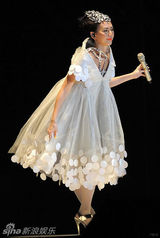 高清图：孙燕姿北京开个唱 劲歌热舞造型百变