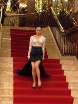 组图：赵子琪于明加等盛装出席杂志盛典