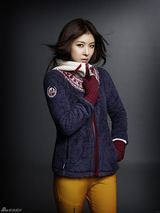 高清组图：韩星河智苑冬装写真 运动时尚靓丽无敌