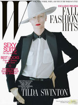 组图：蒂尔达登《W》封面 前卫造型彰显独特个性