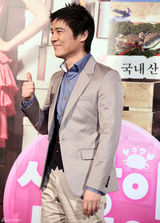 高清图：林昌正金奎丽宣传新片 亲密亮相谈笑风生