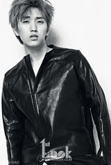 高清图：韩团B1A4黑白写真帅气惹眼魅力足