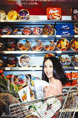 组图：张歆艺登《乐活》封面分享食家妙招