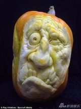 组图：德普凯奇变南瓜 经典鬼怪角色助兴万圣节