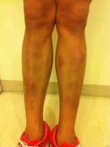 组图：彭于晏《激战》受访 搞怪合影小浪