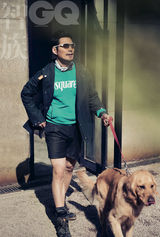 组图：严宽GQ大片曝光 硬朗帅气变身运动型男