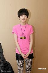 高清图：曾轶可畅谈首次触电 直言毫无压力