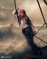 高清组图：杰克船长拍写真大片 妖娆德普魔法起航