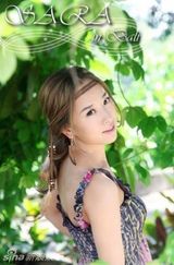 幻灯图：SARA巴黎岛写真夸张百变 洋溢青春性感