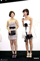 高清图：林心如王珞丹竞艳 温婉端庄PK活泼可人