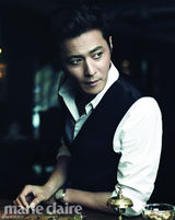 高清图：张东健性感颓废杂志写真 展现熟男魅力