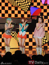 组图：《M！Countdown》INFINITE获三连冠f(x)回归