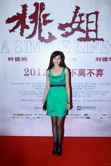 组图：《桃姐》首映式主创亮相 众星登台助阵