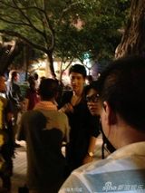 组图：王力宏与锤哥汤唯香港拍夜戏 安志杰现身