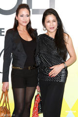 组图：众明星参加时尚派对 刘嘉玲否认与张柏芝不合