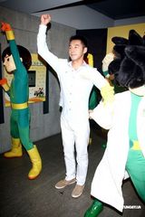 高清：李李仁献声儿童剧 突破舞蹈障碍大跳暖身操