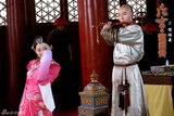 组图：《甄嬛传》上演重头戏 李东学奏笛孙俪起舞