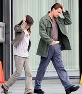 组图：《蝙蝠侠》导演新片热拍 莱昂纳多搭档佩奇