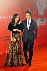 组图：哈尔滨电影节红毯 张静初娇媚现身