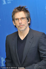 幻灯图集：《格林伯格》记者会 本-斯蒂勒亮相