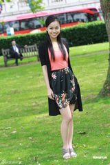 组图：港姐竞选公布新一轮得分