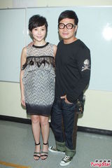 组图：钱嘉乐汤盈盈秀恩爱 人妻梁靖琪同场亮相