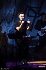 高清组图：陈奕迅香港开唱 靠唱功长裤T恤也疯狂