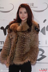 组图：众星出席香港皮草设计比赛争奇斗艳