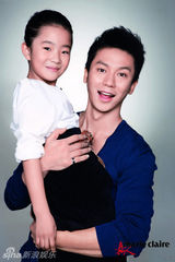 组图：谁是超级星爸潜力股？萌宝宝融化硬汉