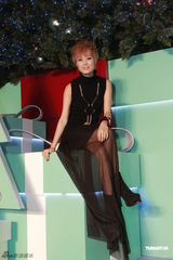 组图：容祖儿陈伟霆主持圣诞亮灯仪式