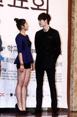 高清组图：张娜拉崔丹尼尔等宣传新剧《学校2013》