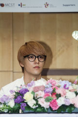 高清组图：韩团BEAST任K-POP庆典宣传大使