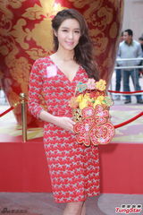 组图：官恩娜暂无意结婚 专注事业望拿奖