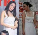 组图：盘点舒淇范冰冰13次华丽丽撞衫